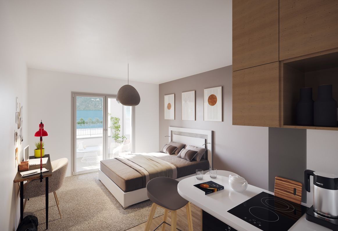 Appartement à vendre à Aix les bains, 19,84 m², 1 pièce – photo 1 sur 9
